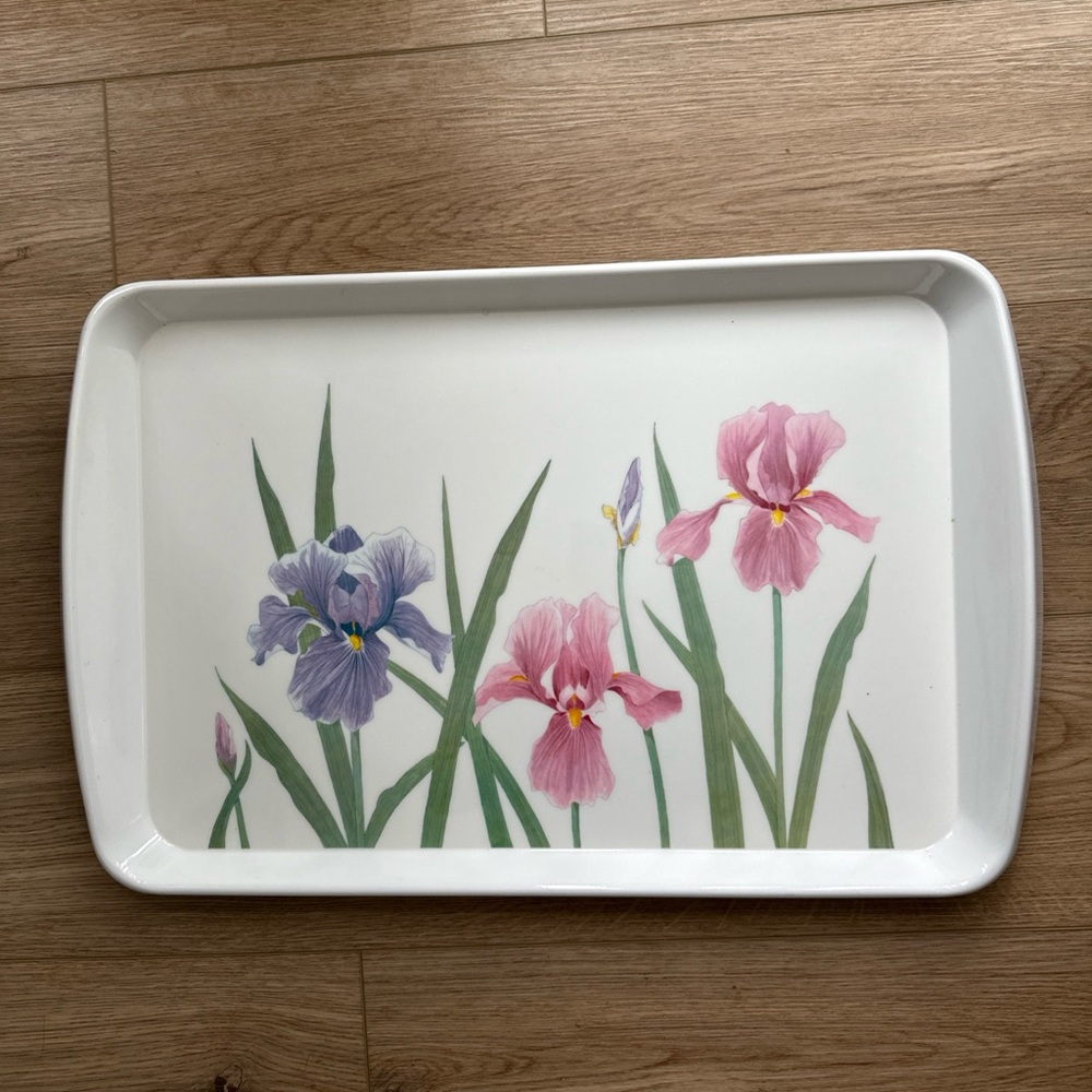 Vintage Extra large Design Imports Ltd. Made in Italy melamine serving tray